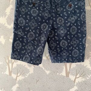 Men's Abercrombie paisley bandana Shorts